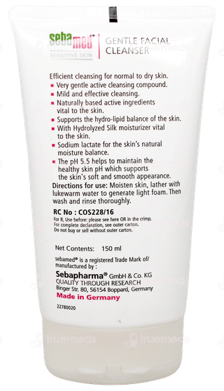 Sebamed Sensitive Skin Gentle Facial Cleanser 150Ml