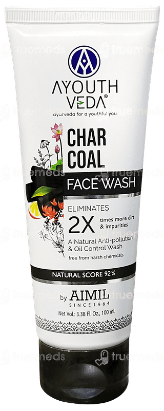Ayouthveda Char Coal Face Wash 100ml
