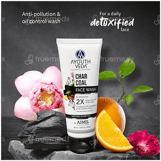 Ayouthveda Char Coal Face Wash 100ml