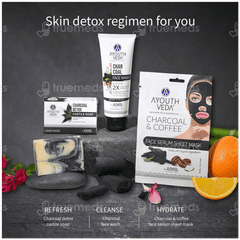 Ayouthveda Charcoal Face Wash 100ml