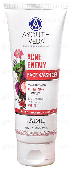 Ayouthveda Acne Enemy Face Wash Gel 100ml