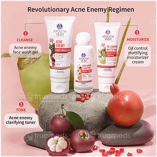 Ayouthveda Acne Enemy Face Wash Gel 100ml