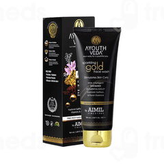 Ayouthveda Sparkling Gold Face Wash 100Ml