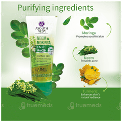 Ayouthveda Neem & Moringa Face Wash 50gm