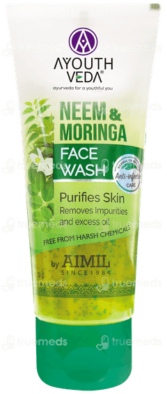 Ayouthveda Neem & Moringa Face Wash 50gm