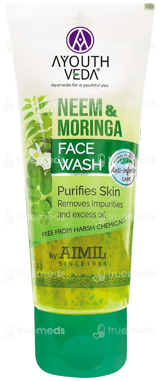 Ayouthveda Neem & Moringa Face Wash 50gm