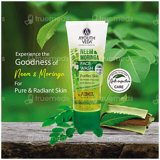 Ayouthveda Neem & Moringa Face Wash 50gm