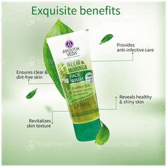 Ayouthveda Neem & Moringa Face Wash 50gm