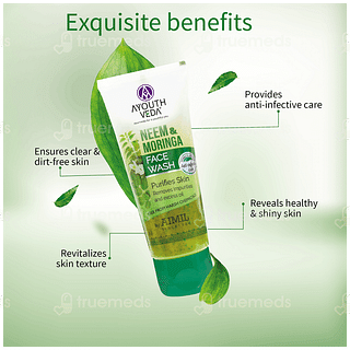 Ayouthveda Neem & Moringa Face Wash 50gm