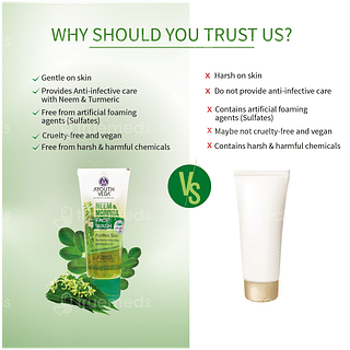 Ayouthveda Neem & Moringa Face Wash 50gm