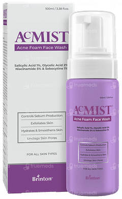 Acmist Acne Foam Face Wash 100ml