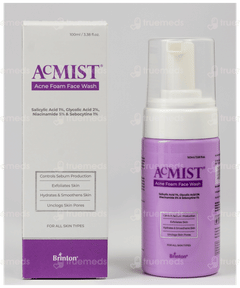 Acmist Acne Foam Face Wash 100ml