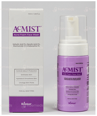 Acmist Acne Foam Face Wash 100ml