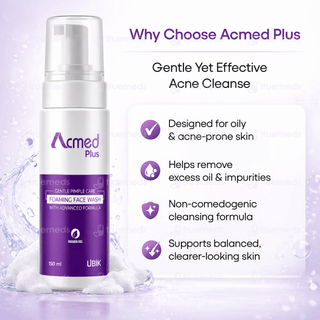 Acmed Plus Foaming Face Wash 150Ml