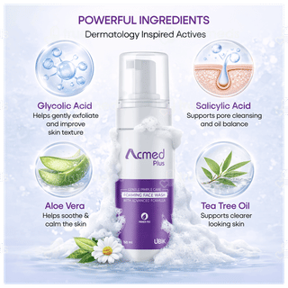 Acmed Plus Foaming Face Wash 150Ml