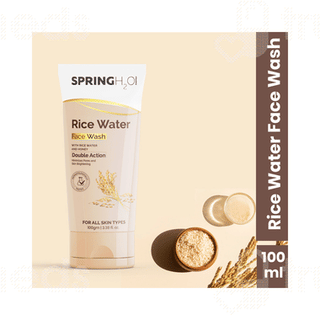 Spring H2o Rice Water Face Wash 100Ml