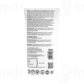 Spring H2o Green Tea Face Wash 100Ml