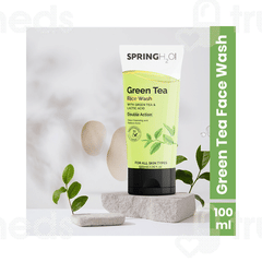 Spring H2o Green Tea Face Wash 100Ml