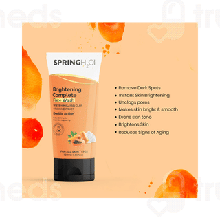 Spring H2o Brightening Complete Face Wash 100Ml