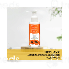 Neolayr Natural Papaya Glowing Face Wash 200ml