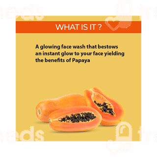 Neolayr Natural Papaya Glowing Face Wash 200ml