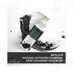 Neolayr Natural Activated Charcoal Face Wash 200ml