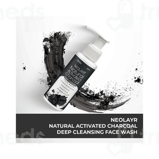 Neolayr Natural Activated Charcoal Face Wash 200ml