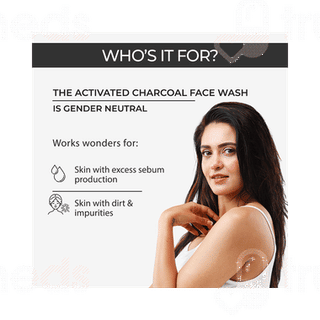 Neolayr Natural Activated Charcoal Face Wash 200ml