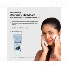 Neolayr Natural Activated Charcoal Face Wash 50ml