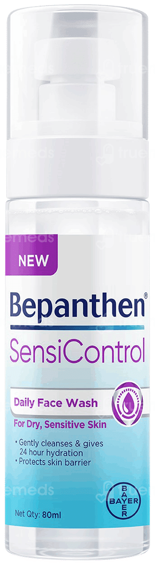 Bepanthen New Sensicontrol Daily Face Wash 80Ml