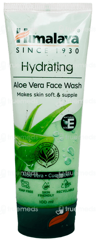 Himalaya Hydrating Aloe Vera Face Wash 100ml