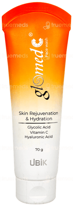 Glomed C Skin Rejuvenating & Hydration Face Wash 70gm Glomed C Skin Rejuvenating & Hydration Face Wash 70gm