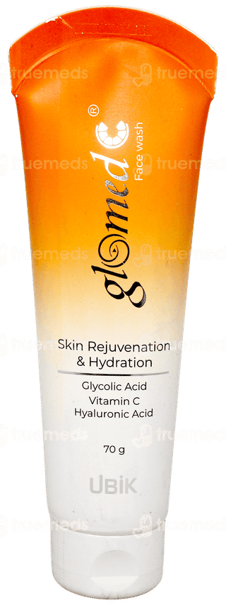 Glomed C Skin Rejuvenating & Hydration Face Wash 70Gm