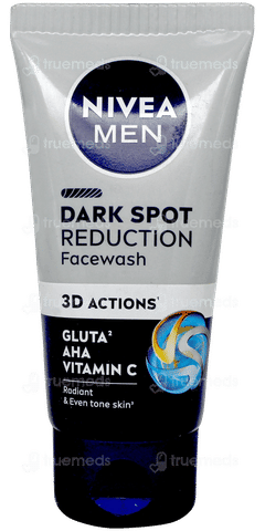 Nivea Men Dark Spot Reduction 3d Actions Facewash 50gm