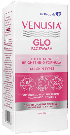 Venusia Glo Facewash 100gm Venusia Glo Facewash 100gm