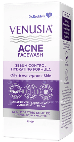 Venusia Acne Facewash 75gm