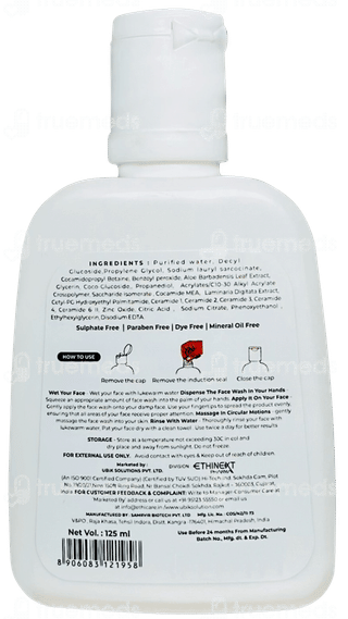 Benzonext Gel Face Wash 125ml