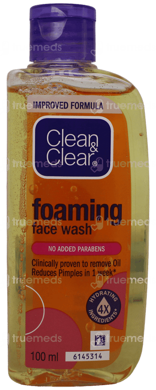 Clean & Clear Improved Foaming Face Wash 100ml