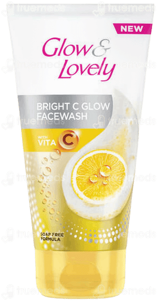 Glow & Lovely Bright C Glow New Facewash 50Gm