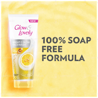 Glow & Lovely Bright C Glow New Facewash 50Gm