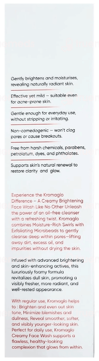Kromaglo Facewash 100Gm