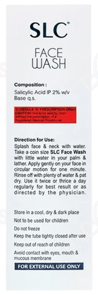 Slc Face Wash 60Gm