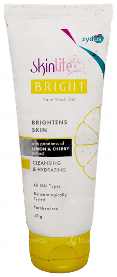 Skinlite Bright Face Wash Gel 50Gm Skinlite Bright Face Wash Gel 50Gm