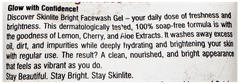 Skinlite Bright Face Wash Gel 50Gm