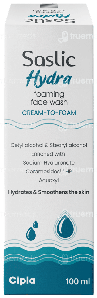 Saslic Hydra Foaming Face Wash 100ml