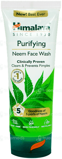 Himalaya New Purifying Neem Face Wash 100Ml Himalaya New Purifying Neem Face Wash 100Ml