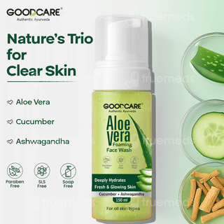 Goodcare Aloe Vera Foaming Face Wash 150Ml