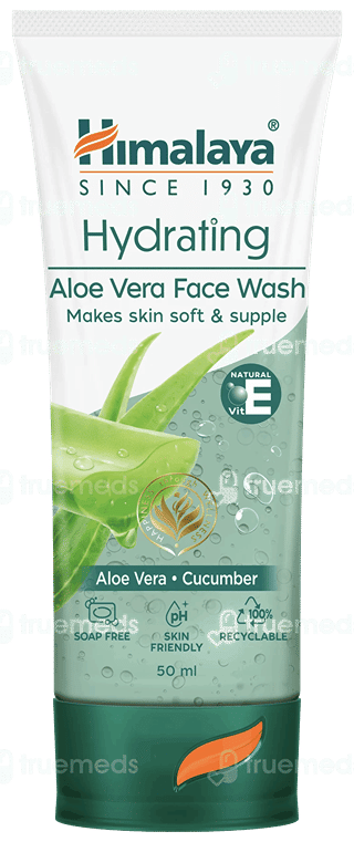 Himalaya Hydrating Aloe Vera Face Wash 50Ml