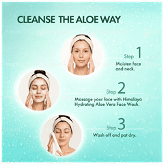 Himalaya Hydrating Aloe Vera Face Wash 50Ml