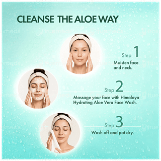 Himalaya Hydrating Aloe Vera Face Wash 50Ml